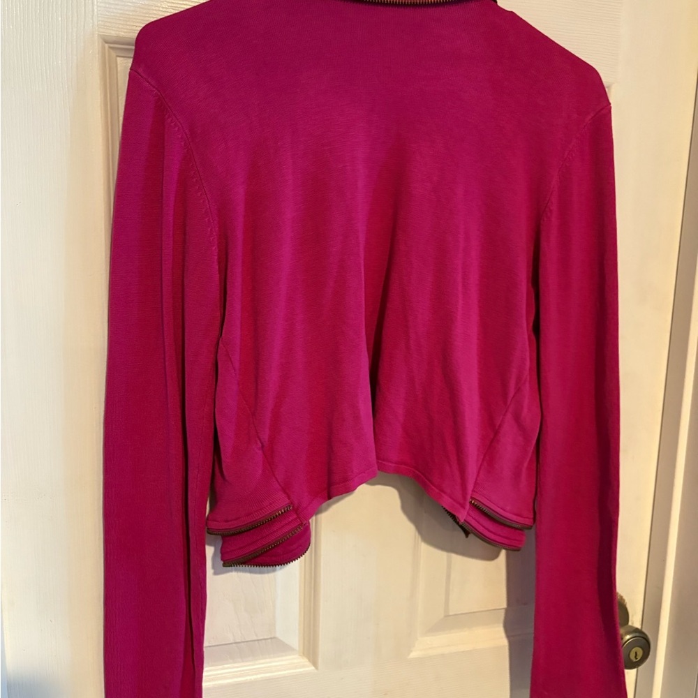 Ravel Pink Ruffled Jacket - Picture 4 of 4